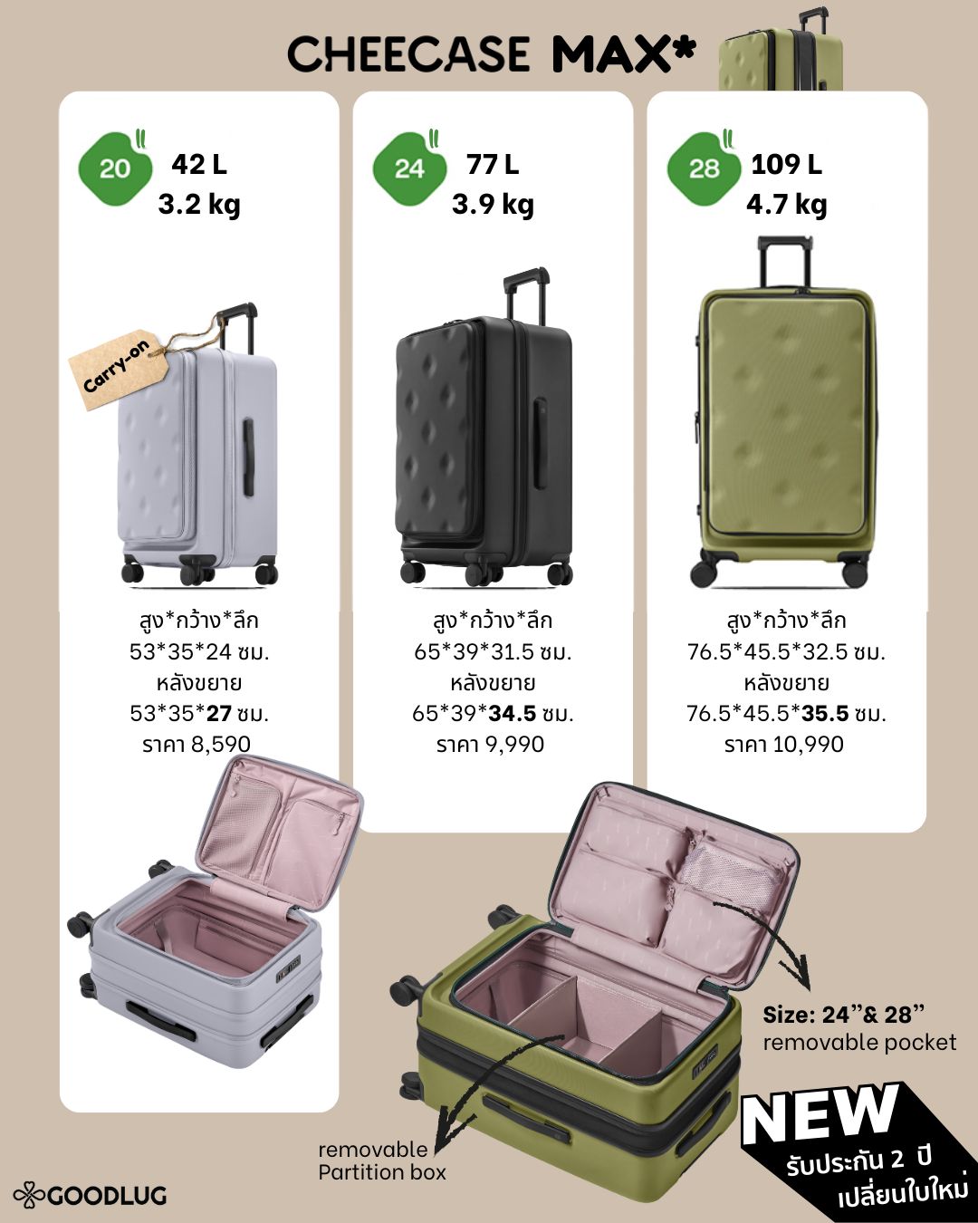 CHEECASE MAX* รับประกัน 2 ปี เปลี่ยนใหม่ - Image 10